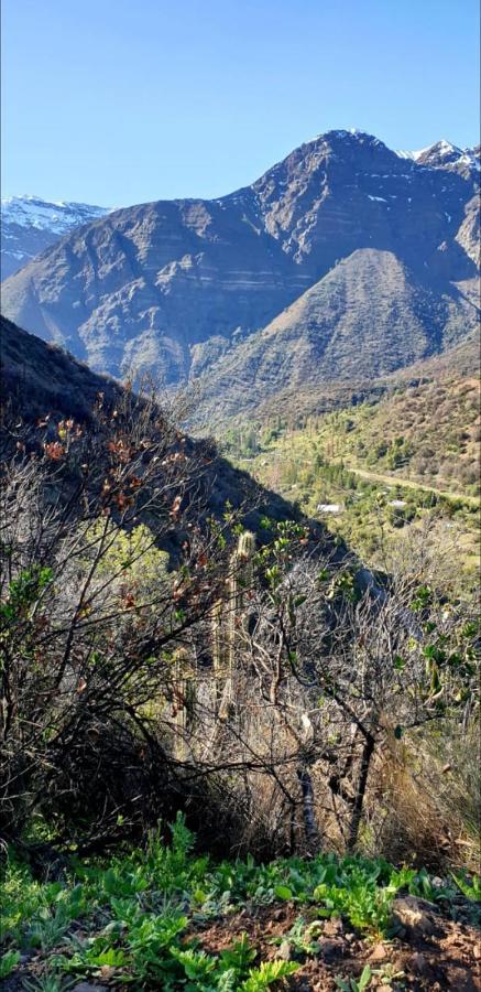 Refugio Cordillera Flora Endogena Bosque Esclerofilo Villa San José de Maipo Dış mekan fotoğraf